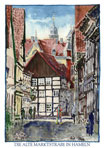 Postkarte Alte Marktstraße